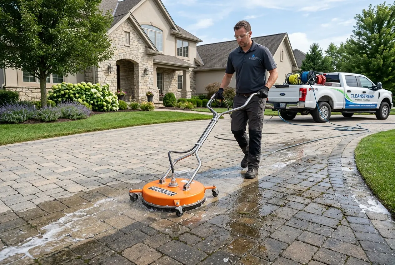 Driveway & Paver Cleaning